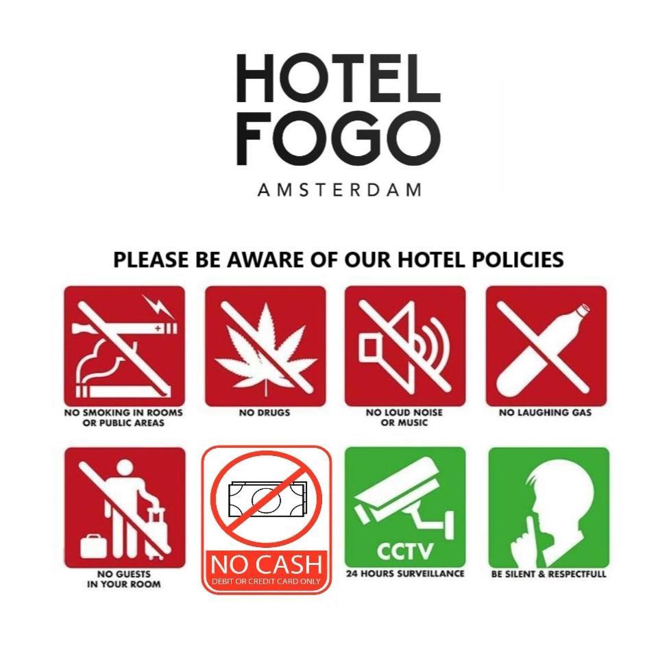 Hotel Fogo Amsterdam Extérieur photo